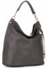 Bőr táska shopper bag Vittoria Gotti szürke V8047